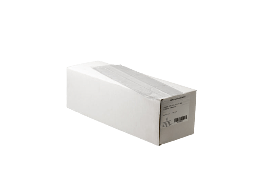 Poly bags 10/4x35cm 20mu