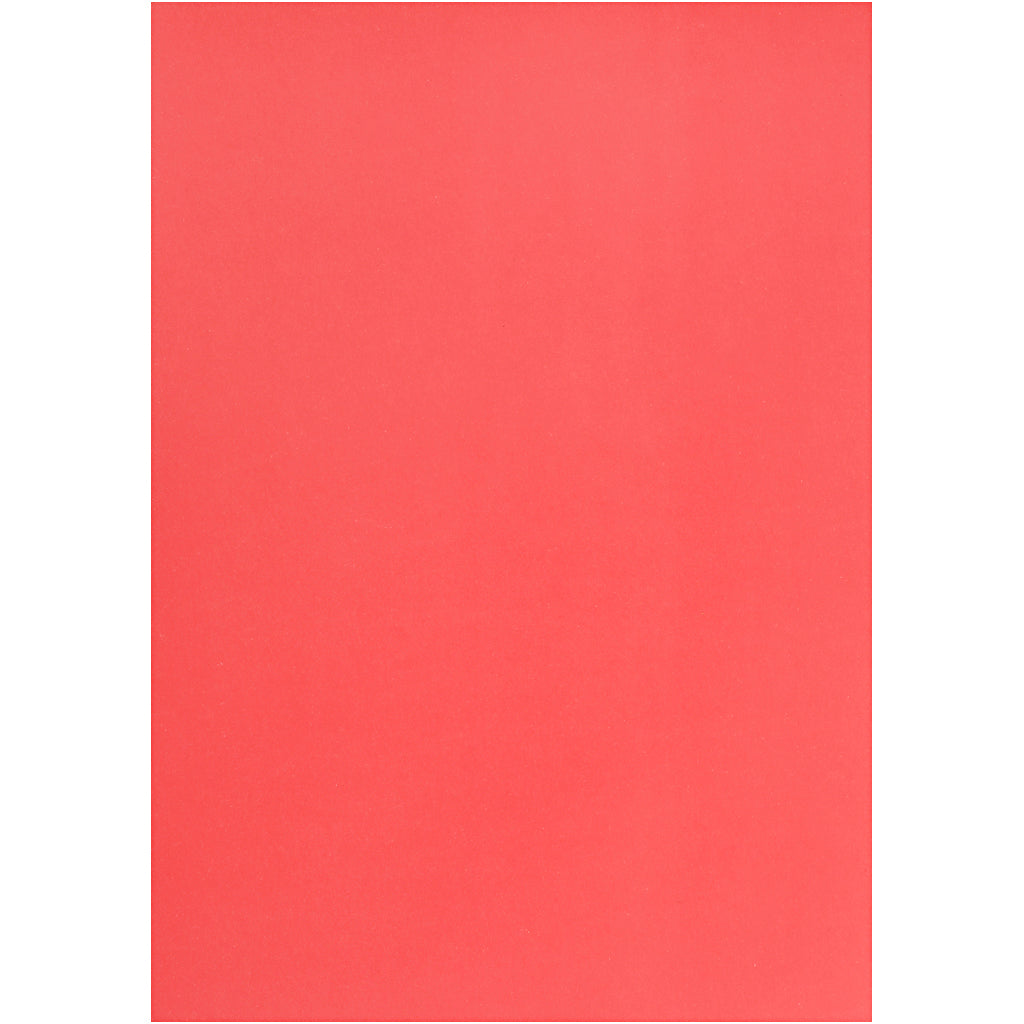 Vellum Paper, A4, sheet 210x297 mm, 100 g, red, 10 sheet