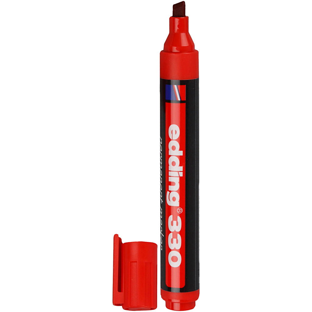 Edding 330 Marker, line 1-5 mm, red