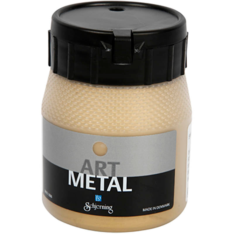 Craft Paint Metallic, light gold(5102), 250 ml/ 1 bottle