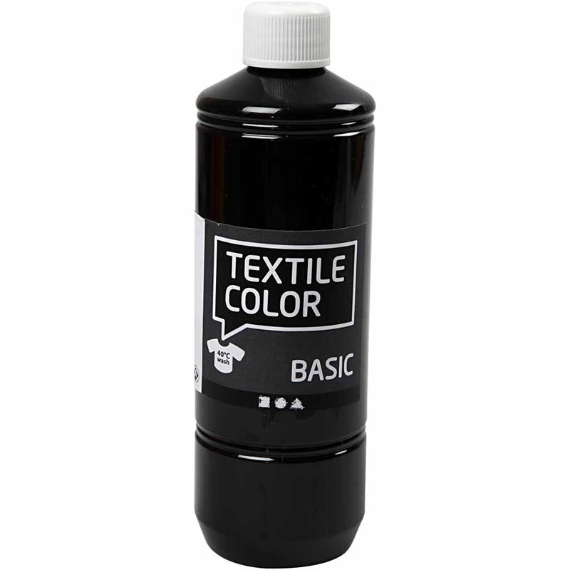 Textile Color, black, 500 ml/ 1 bottle