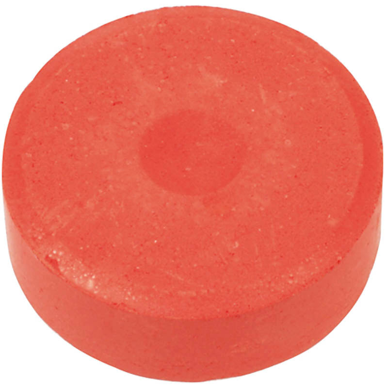 Watercolours, H: 16 mm, dia. 44 mm, red, 6 pc