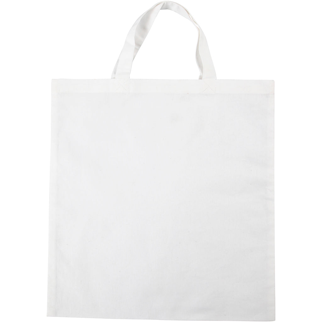 Shopping Bag, size 38x42 cm, 130 g, white