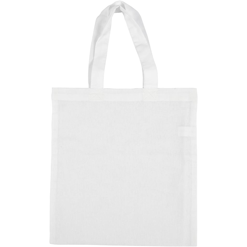 Tote Bag, size 28x30 cm, 130 g, white