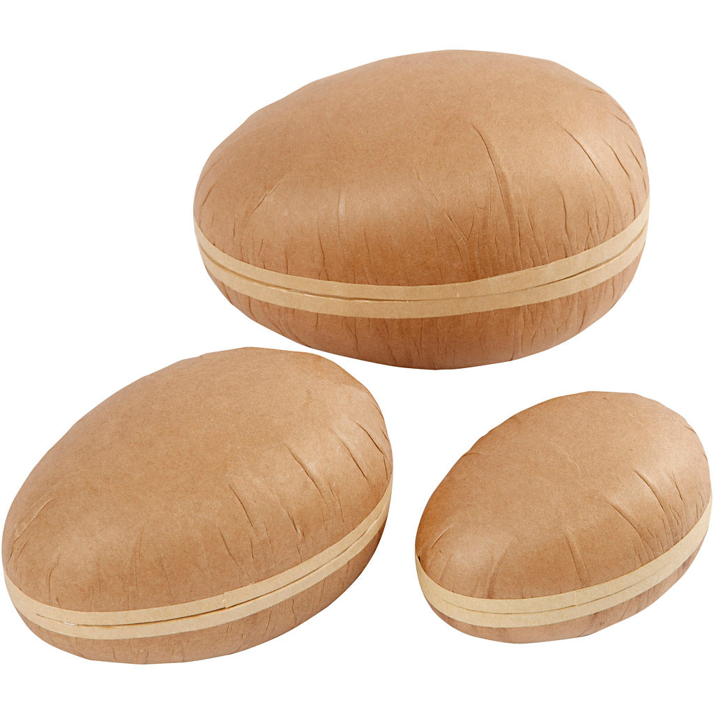 Two-piece Egg, L: 12+15+18 cm