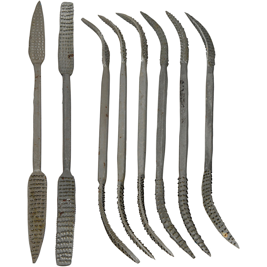 Italian Rasp Set, 8 pc