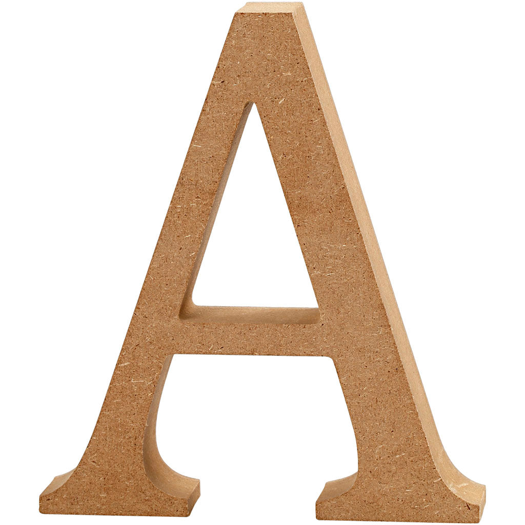 Letter, A, H: 13 cm, thickness 2 cm
