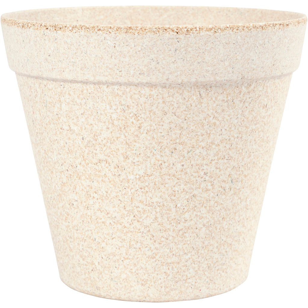 Flower pot, H: 13,5 cm, dia. 15,2 cm
