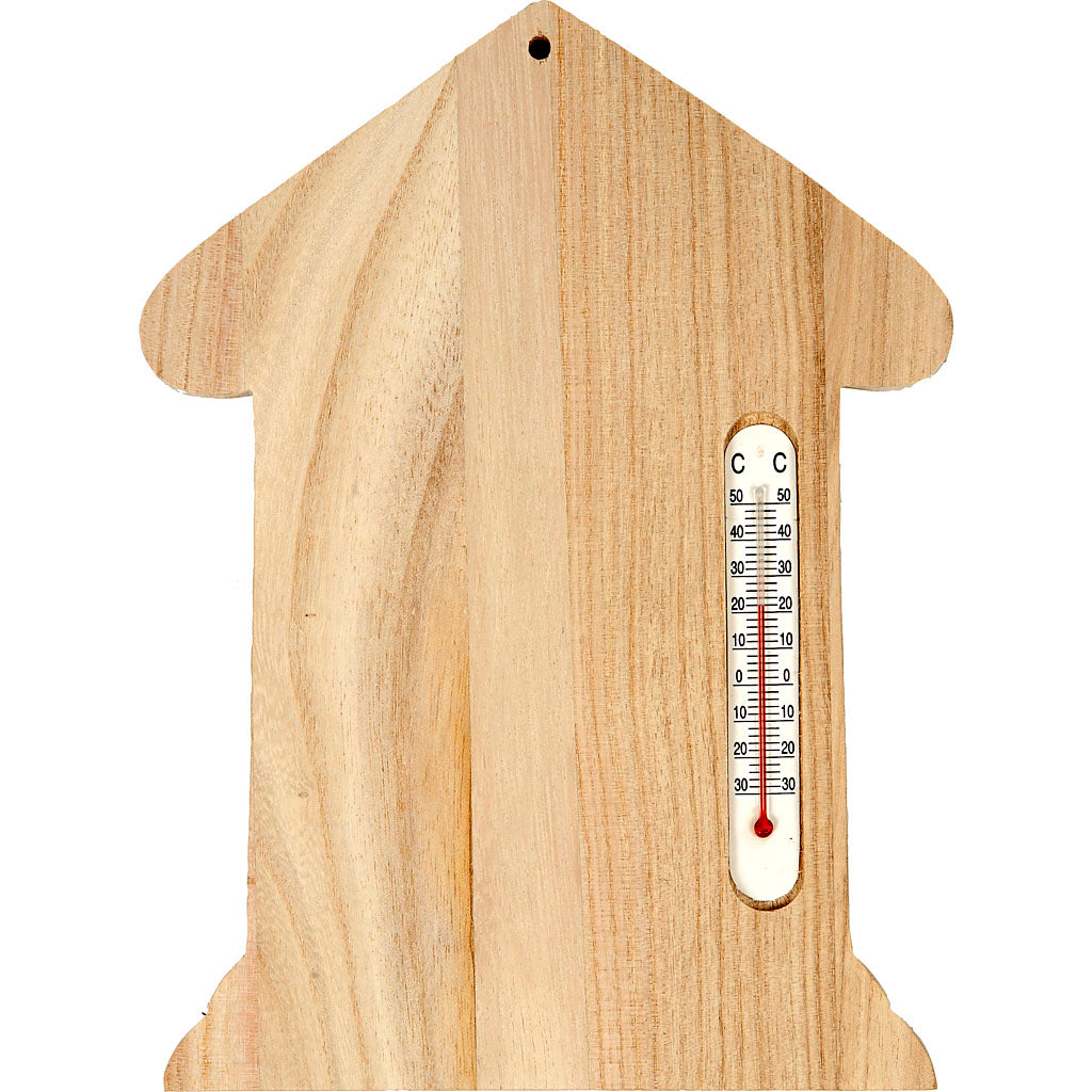 Thermometer House, size 23,5x16,5 cm