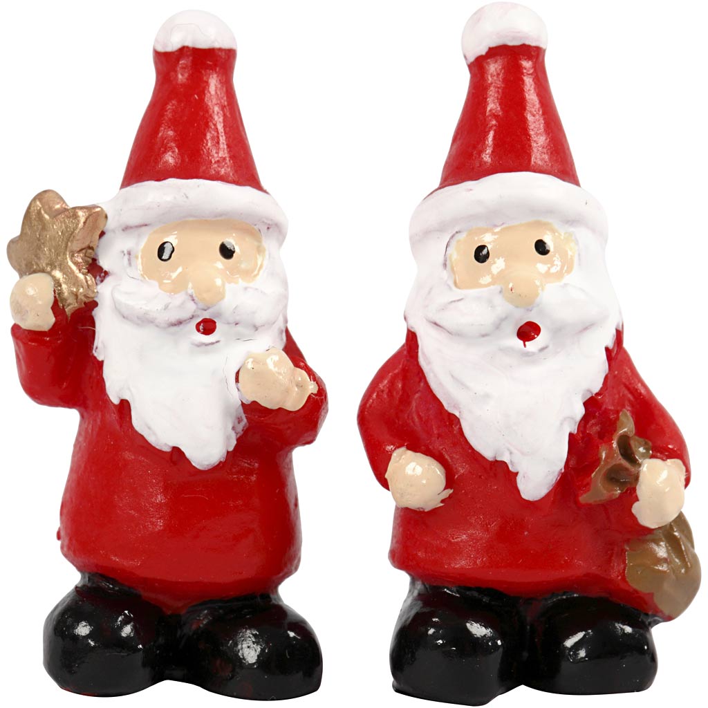 Miniature figurines, H: 35 mm, W: 17 mm, 2 pc