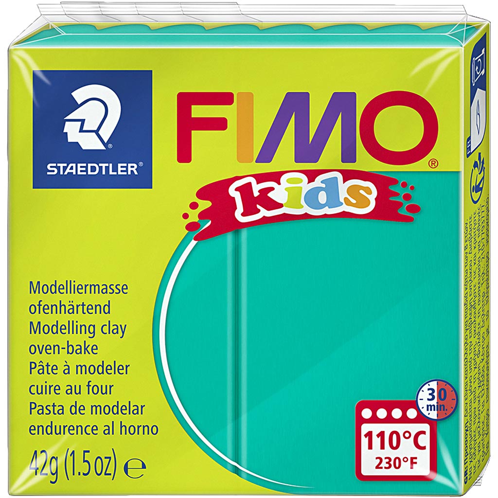 FIMO® Kids Clay, green, 42 g