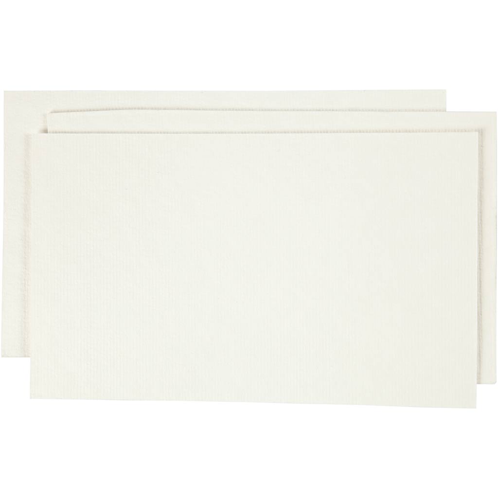 Paper Pulp, sheet 20x12 cm, off-white, 100 g