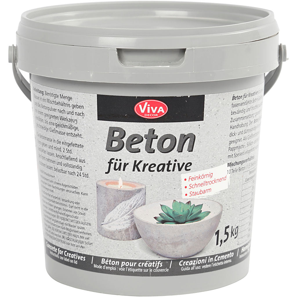 Hobby Concrete, grey, 1500 g