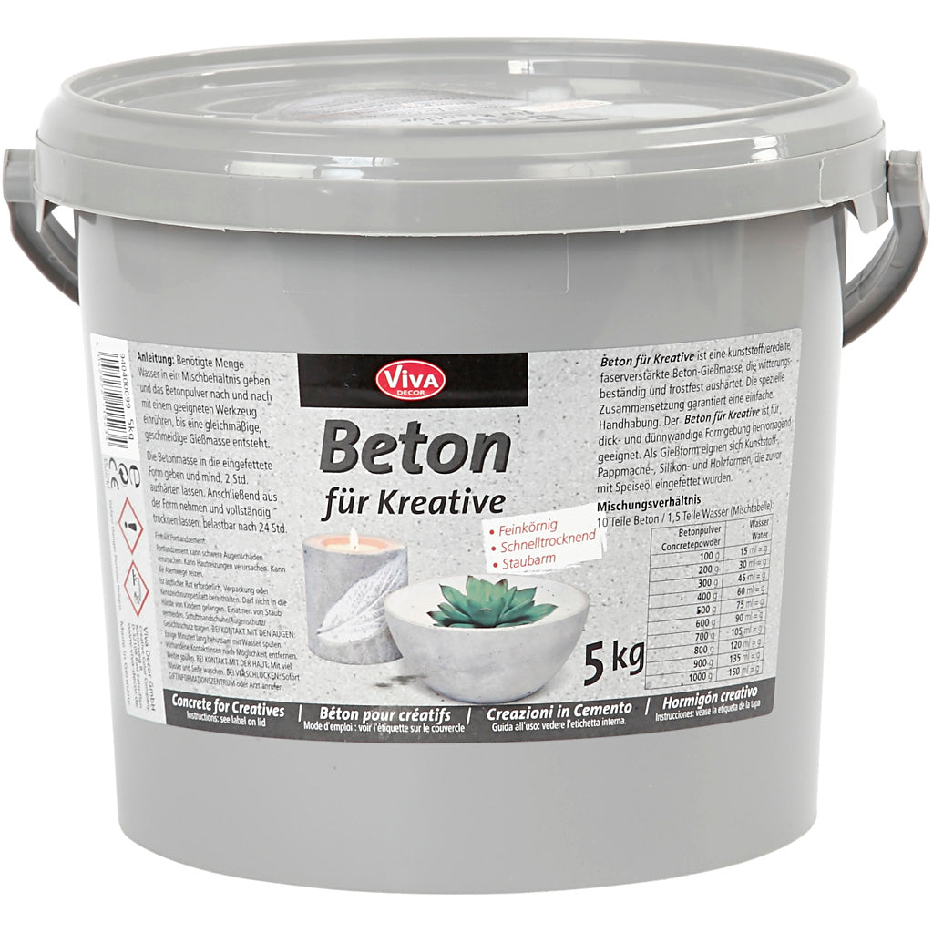 Hobby Concrete, grey, 5000 g