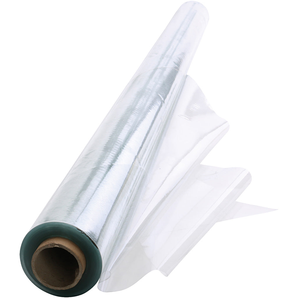Oilcloth, W: 140 cm, clear, 20 m/ 1 roll
