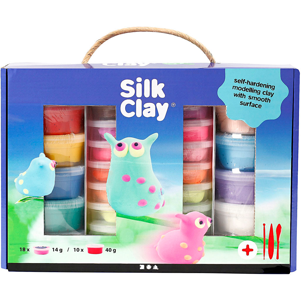 Silk Clay® Set, assorted colours