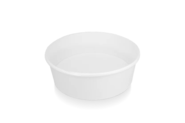 Salad Poke Bowl 500ml 20oz Ø14,8x4,6cm White (300 pcs)