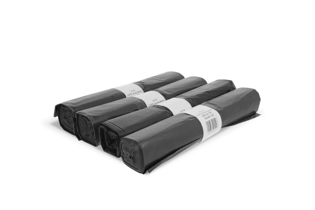 Garbage bags 60 liter 60x80cm 20 Rolls with 20 bags Grey (400 bags)