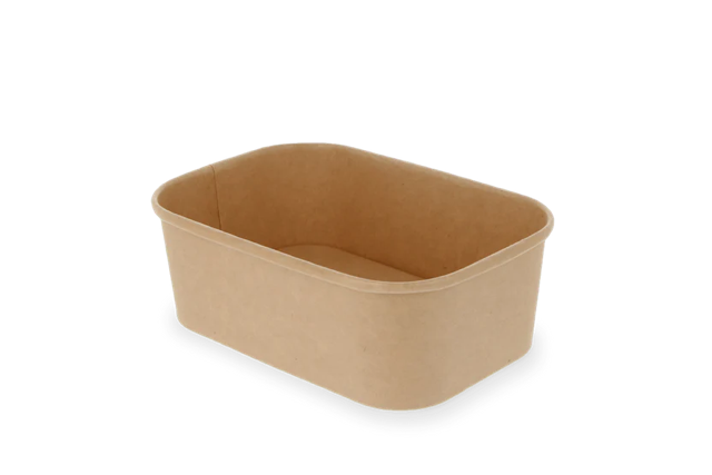 Cardboard container 12,1x5,7x17,3 cm 750ml Kraft (300 pcs)