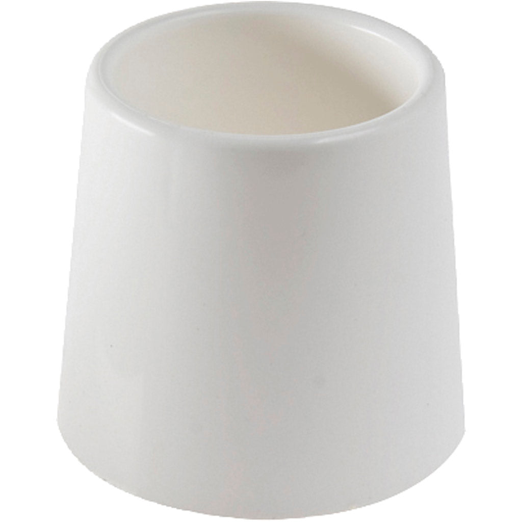 glass/cup, H: 9,5 cm, dia. 8,5 cm, 300 ml, white, 5 pc