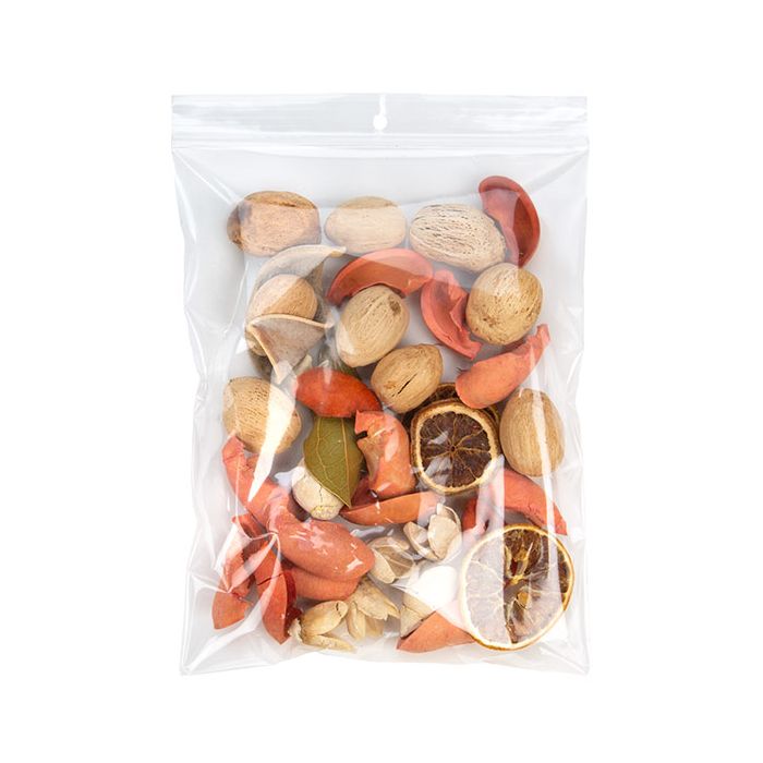 Grip Seal Bags with Hang hole 18x23cm Crystal Clear PP 50 micron