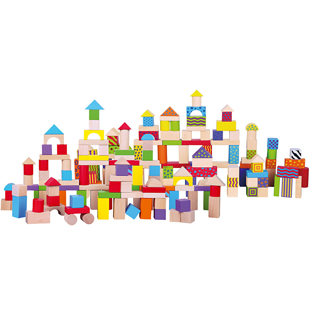 VIGA wooden blocks, size 3 cm, 200 parts