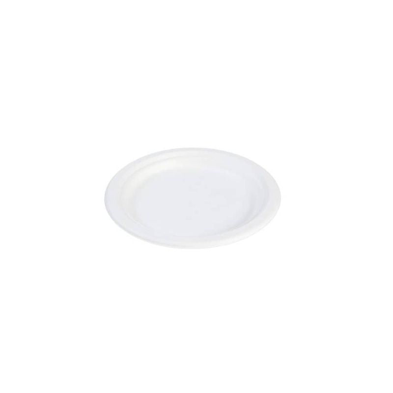 Round Plates Sugar Cane, Ø 17 cm (1000 pieces)