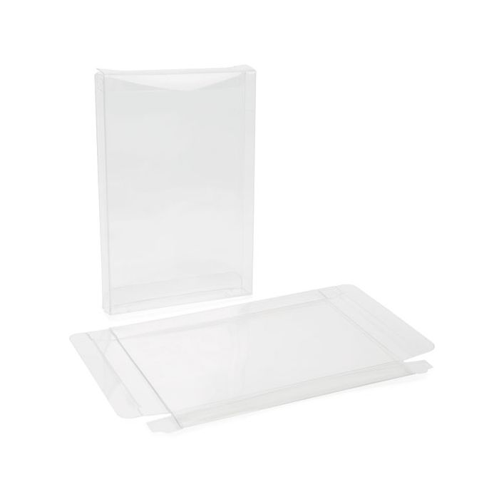 Plastic Gift Boxes 10.8x1.6x15.6cm Crystal Clear