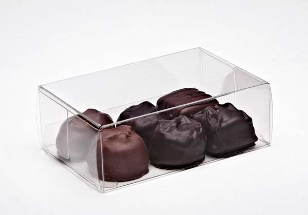 Plastic Gift Boxes 4.1x2.9x11.7cm Crystal Clear