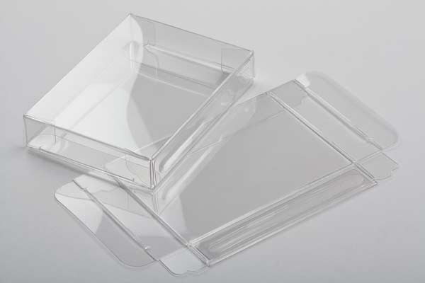 Plastic Gift Boxes 7x2.5x9.5cm Crystal Clear