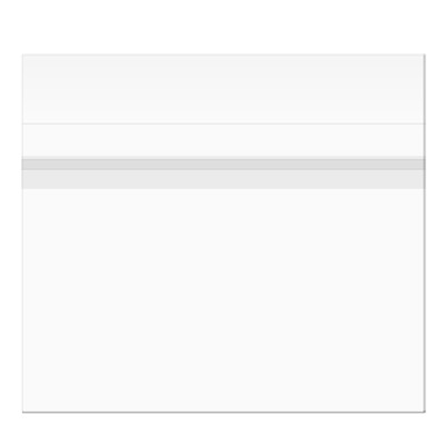 Plastic Bags 22.7x14.7cm Premium laminated and with Protective Closure