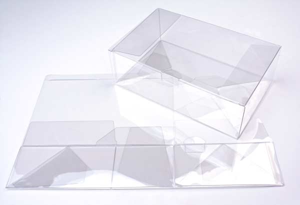 Plastic Gift Boxes 24.2x15.2x7.6cm Autolock Bottom