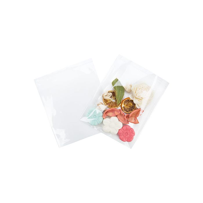 Plastic Bags 16x15.5cm Transparent and reclosable (100 pcs)