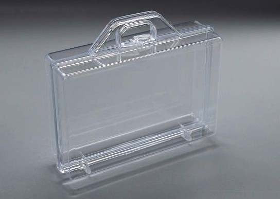 Plastic transparent Suitcase