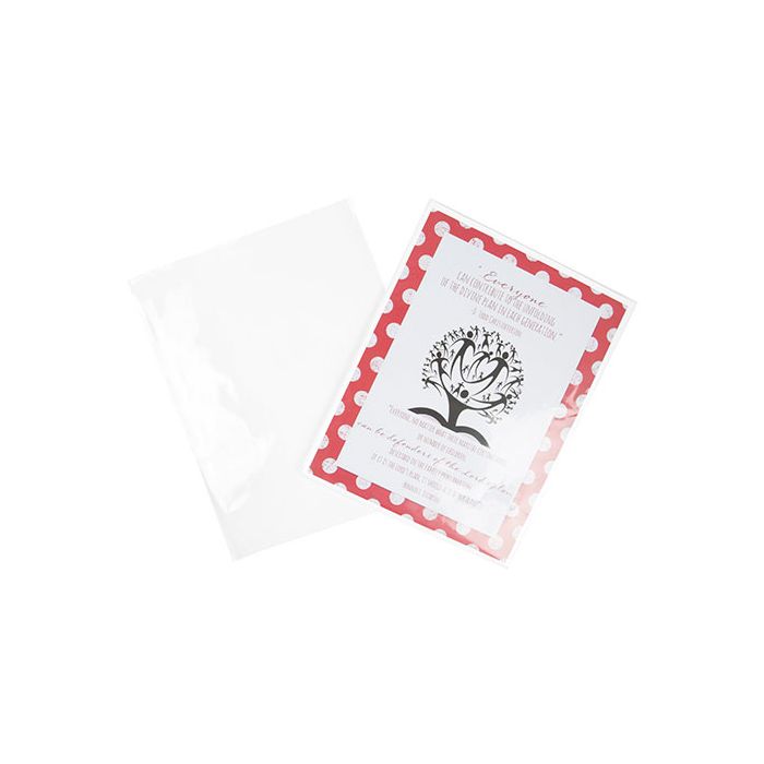 Plastic Bags 22.7x28.9cm laminated and Sealable