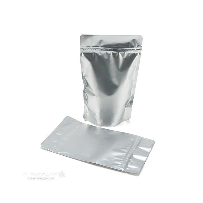 Stand Up Pouches Silver 17x8x28.5cm | 340 grams