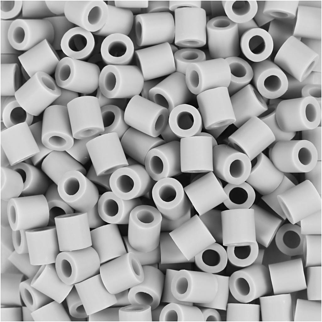 NABBI BioBeads, stl. 5x5 mm, Hålstl. 2.5 mm, medium, grå, 1000 st./ 1 förp. [HOB-9067820]