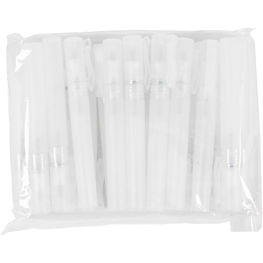 Sprayflaska, 10 ml, matt transparenta, 20 st./ 1 förp. [HOB-10323]