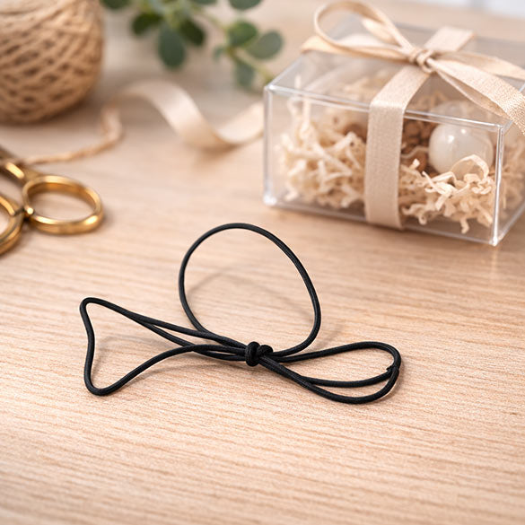 Resårband Svart 25,5cm (50 st) [10SB]