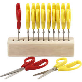 Barnsax, L: 12,5 cm, rund, 12 st./ 1 förp. [HOB-11190]