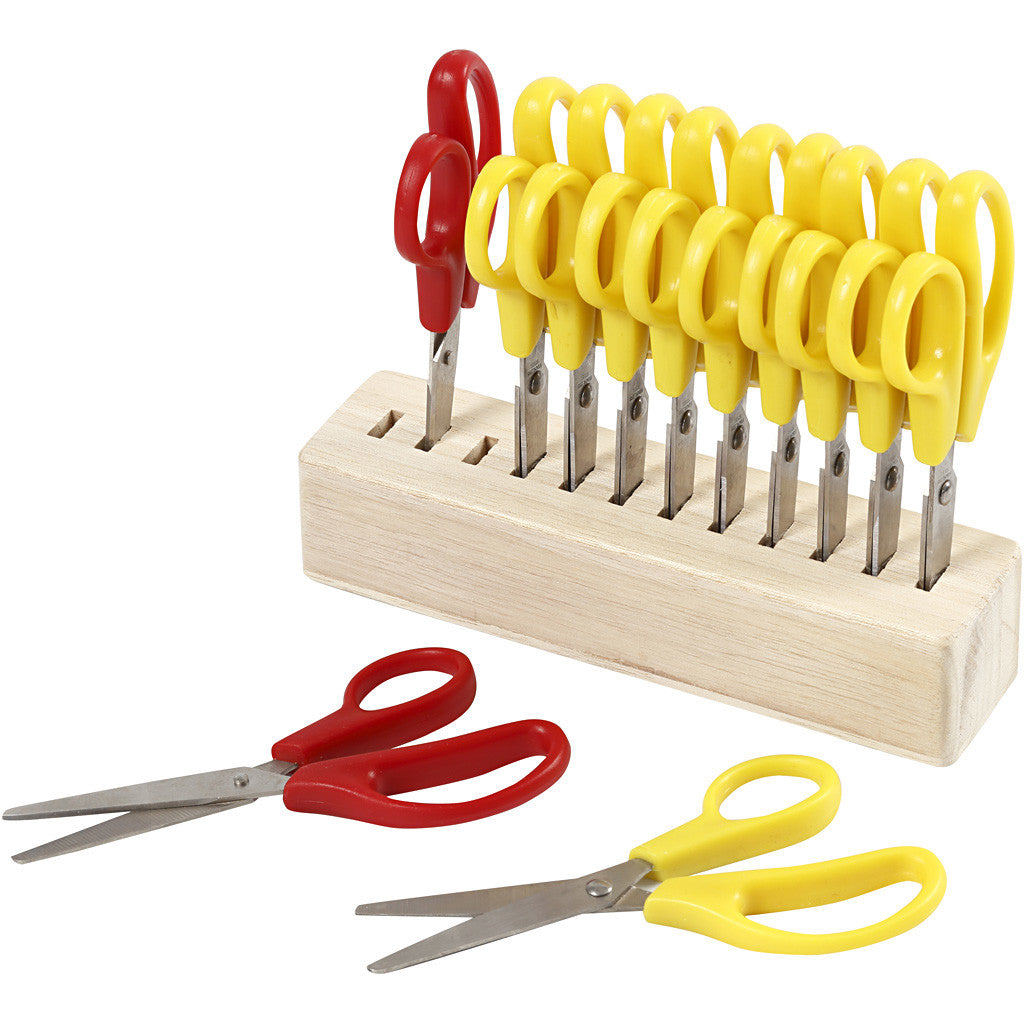 Barnsax, L: 12,5 cm, rund, 12 st./ 1 förp. [HOB-11190]