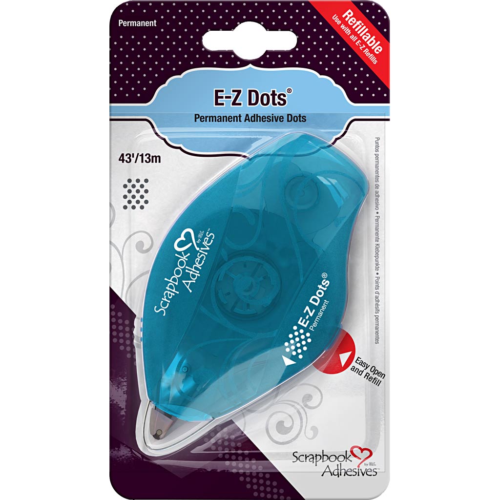 E-Z Runner®, Prickar, permanent, B: 8 mm, 13 m/ 1 rl. [HOB-11557]