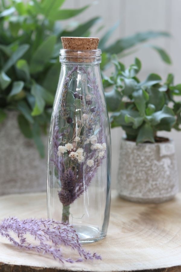 Glasmjölkflaska 500ml 21cm hög Ø 7cm (bricka med 12 st) [IFS-129192]