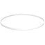 Resårband Vinyl Sträckas Transparent 30,5cm (50 st) [12CVL]