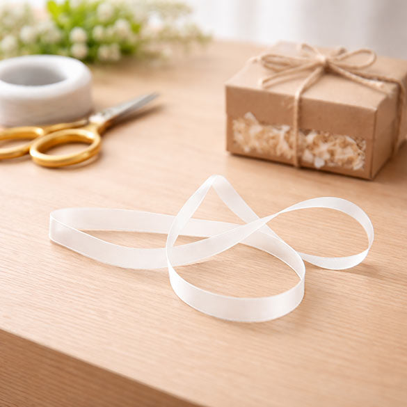 Resårband Vinyl Sträckas Transparent 35,6cm (50 st) [14CVL]
