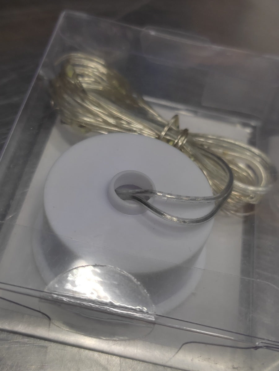 Koper LED ljus 20 LED Klar Vit op 2xCR2032 (1 st) [IFS-30141]