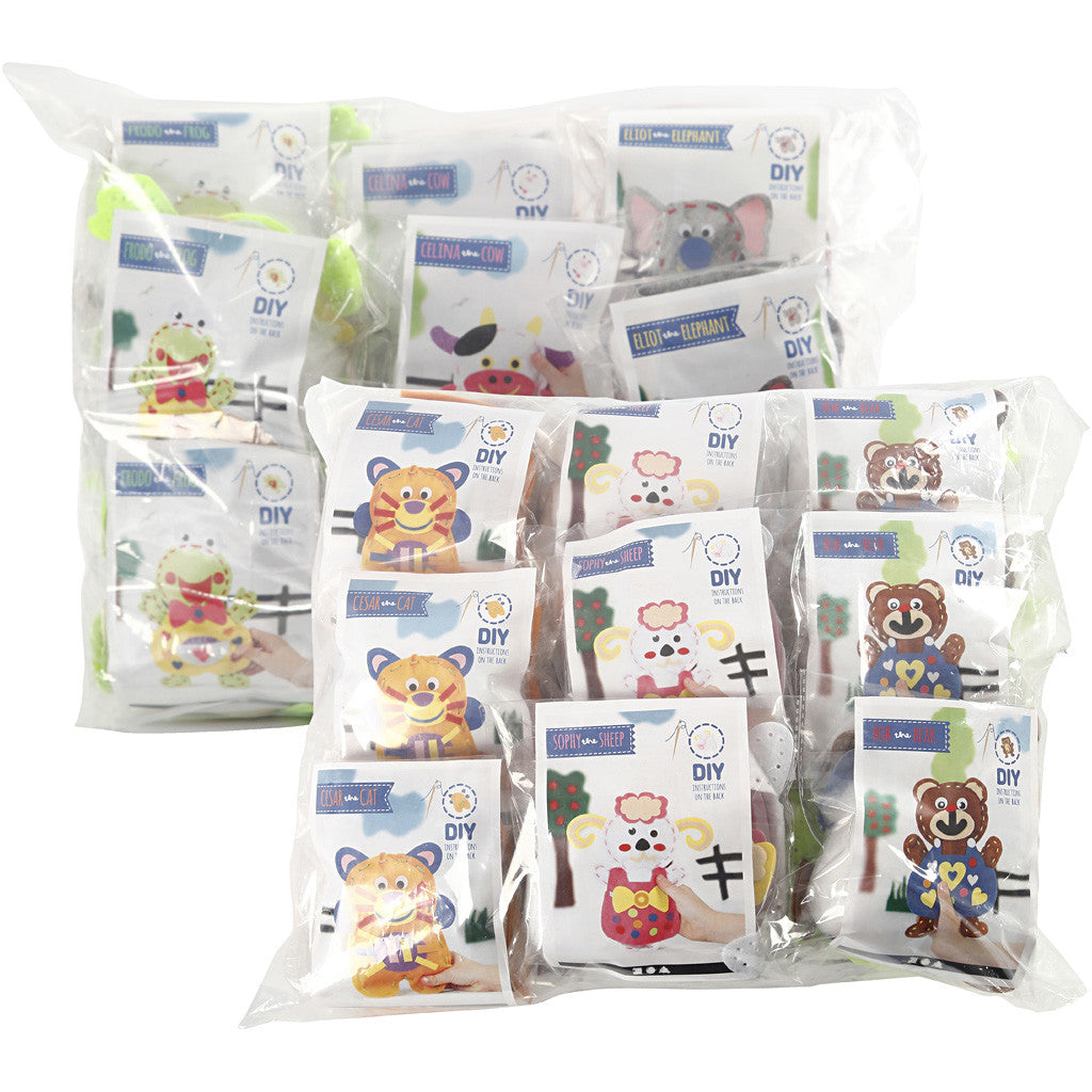 Funny Friends, 18 set/ 1 förp. [HOB-100709]