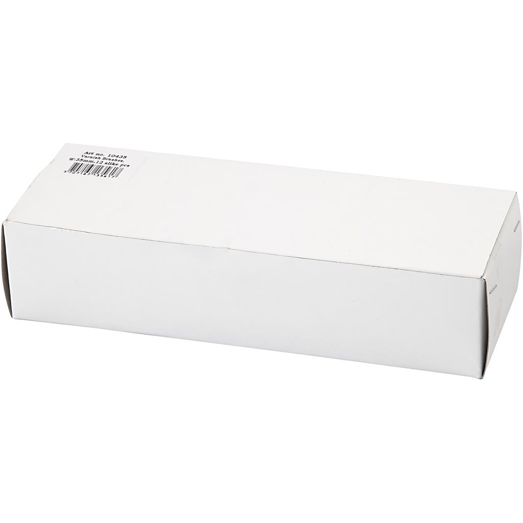 Lackpenslar, L: 18,5 cm, B: 35 mm, platta, 12 st./ 1 förp. [HOB-10435]