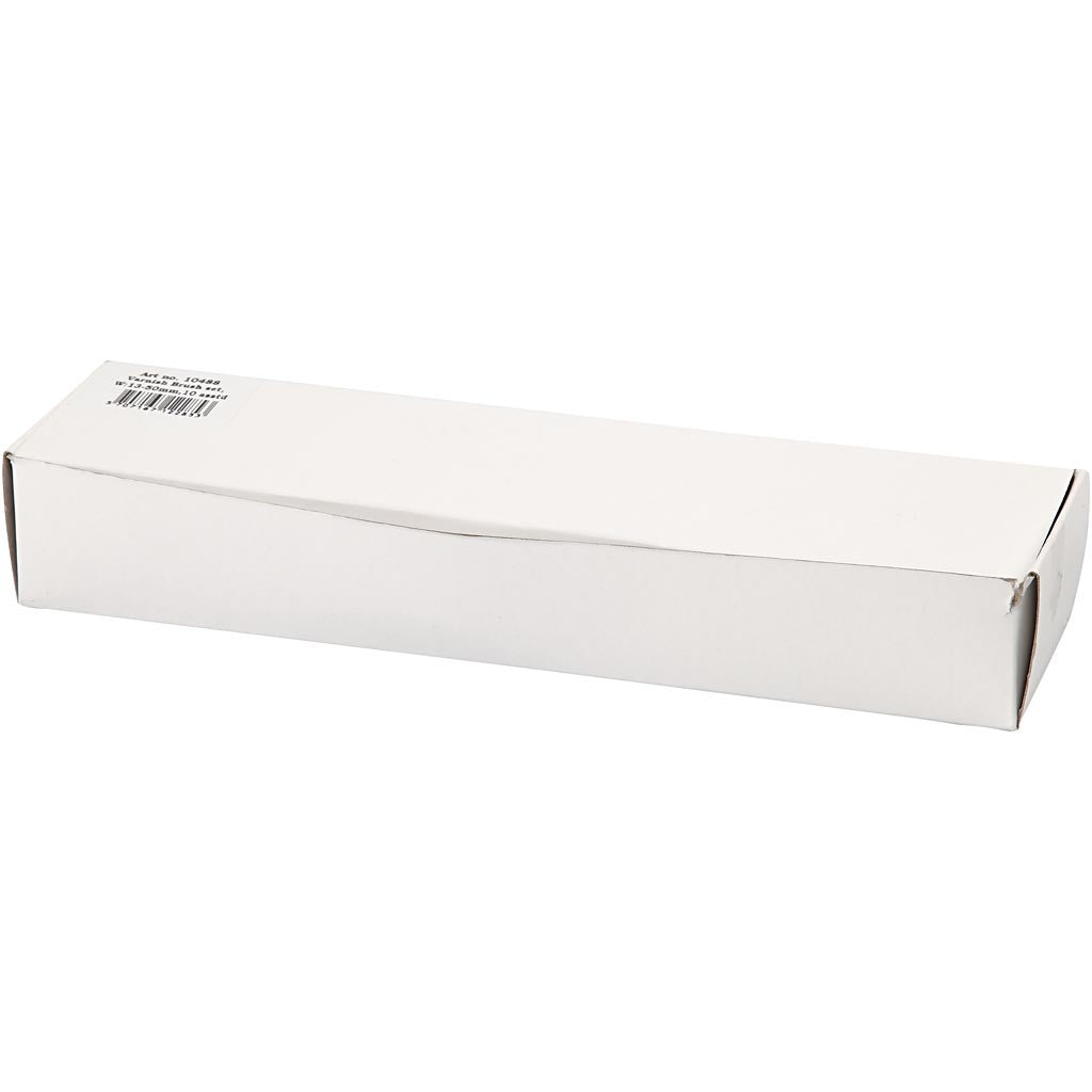 Lackpenslar, nr. 10+16+25+35+50, L: 18,5-21,5 cm, B: 13-50 mm, platta, 10 st./ 1 förp. [HOB-10488]