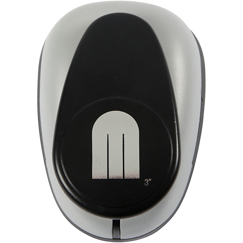 Pappersstans, Flätat hjärta, stl. 46x67 mm, 1 st. [HOB-11303]